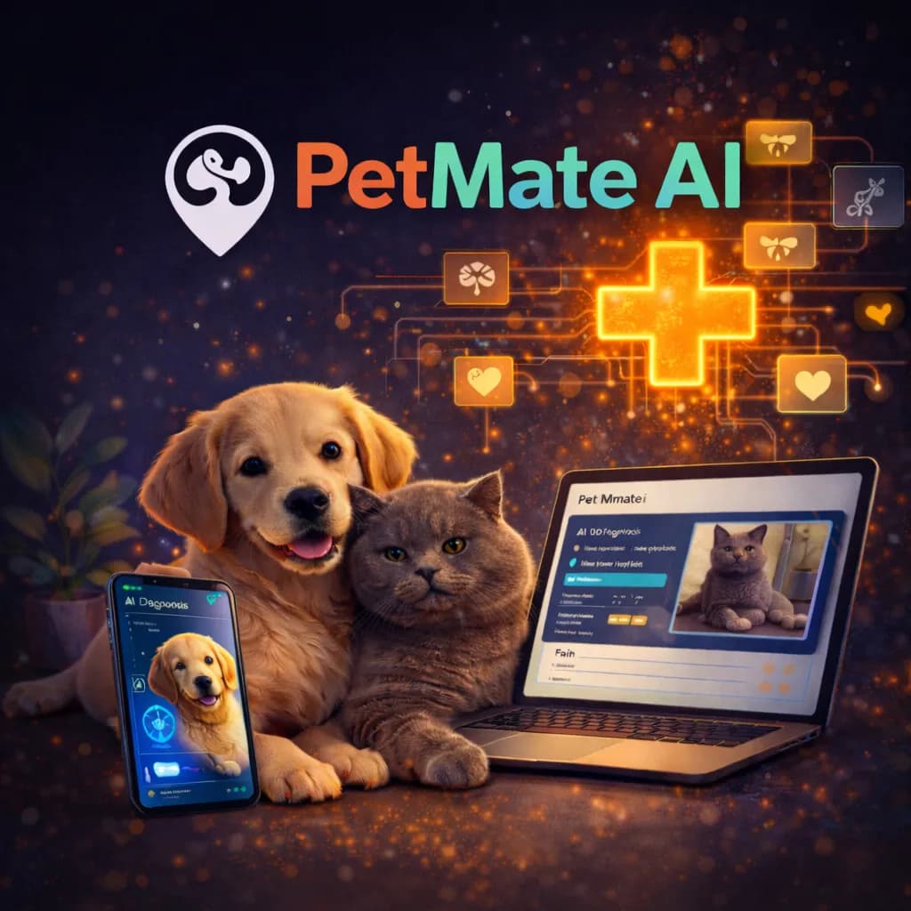 PetMate AI: cross platform εφαρμογή διάγνωσης υγείας κατοικιδίων